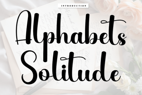 Alphabets Solitude: A Handwritten Letter of Elegance