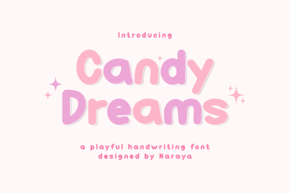 Candy Dreams: A Playful Handwriting Font for Creative Projects