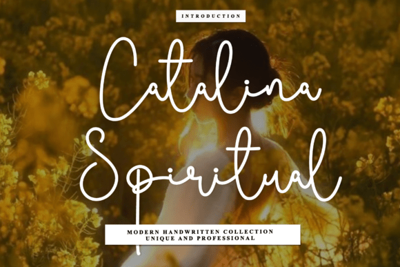 Catalina Spiritual: A Font That Speaks with Grace and Artistry