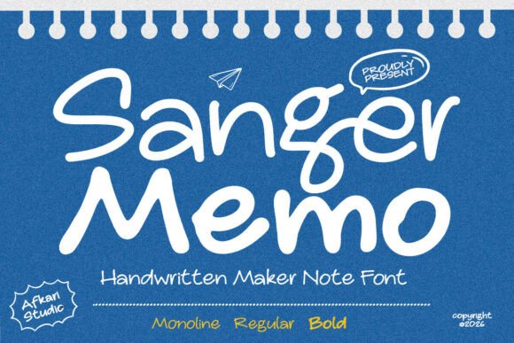 Embracing the Handwritten Aesthetic: The Versatile World of Sanger Memo