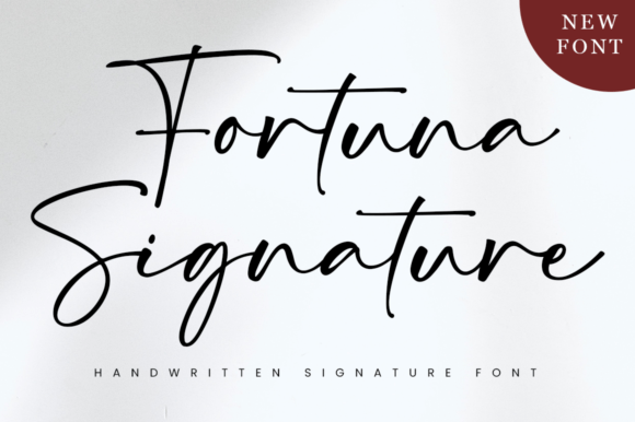 Fortuna Signature: A Timeless Handwritten Font for Creative Expression