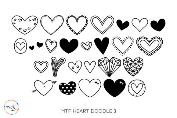 Heart Doodle 3: A Love Letter to Typography